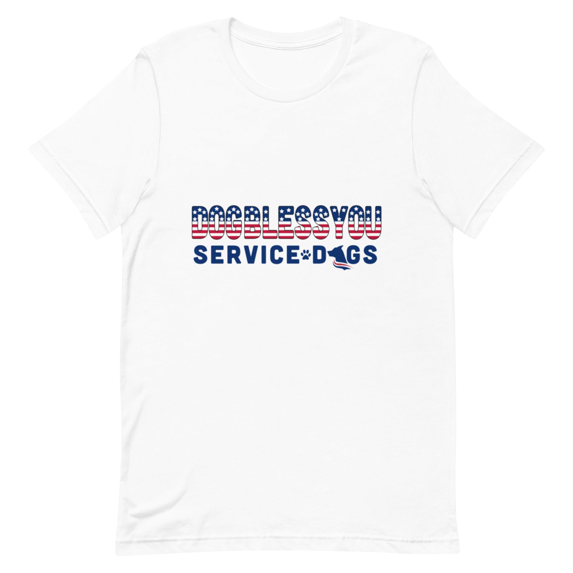 Limited Edition Service Dog Collection Unisex Patriotic T-shirt